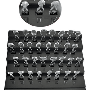 Moldes P/ Carillas Directas Veneer Set 32u Composite Calidad