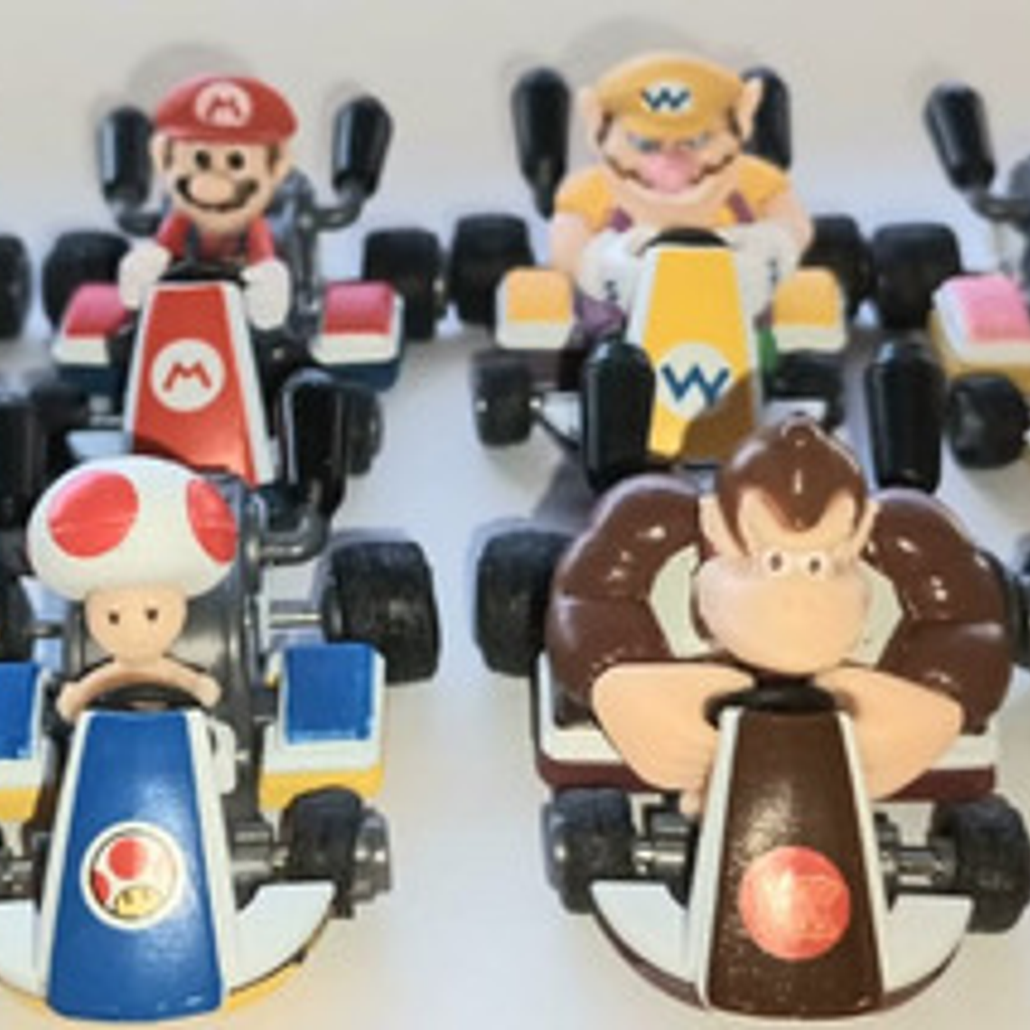  Figuras Super Mario Kart Set 8 Figuras A Fricción Calidad 2