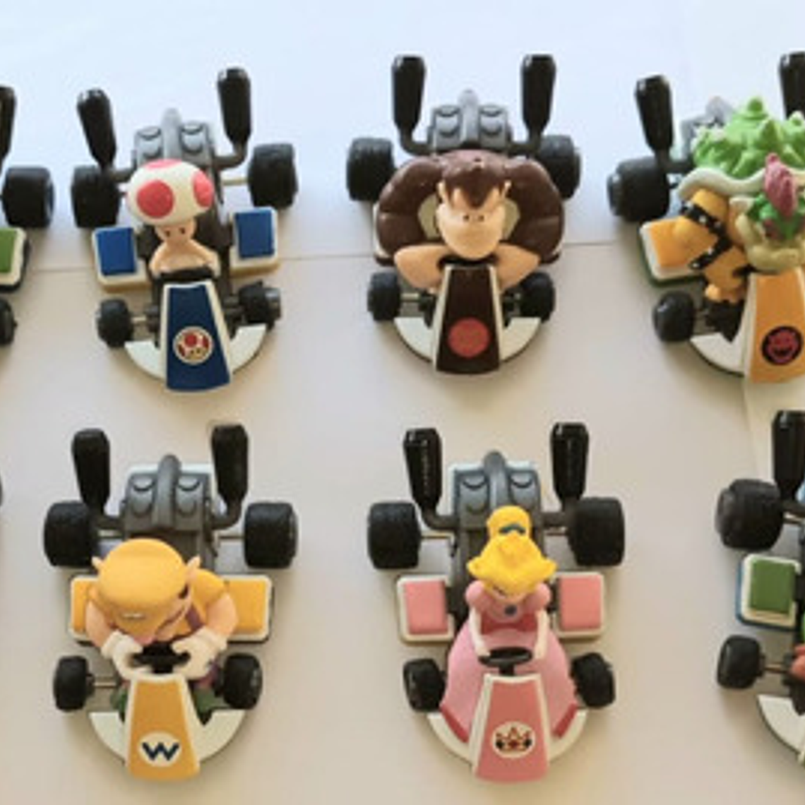  Figuras Super Mario Kart Set 8 Figuras A Fricción Calidad 4