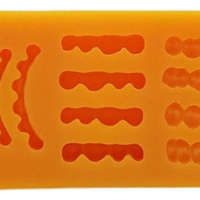 Molde Patrón Para Cera Coronas Dentales Laboratorio Silicona 2