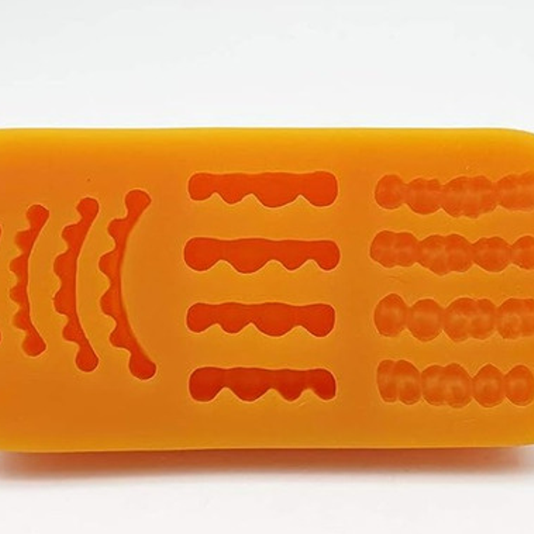 Molde Patrón Para Cera Coronas Dentales Laboratorio Silicona 4