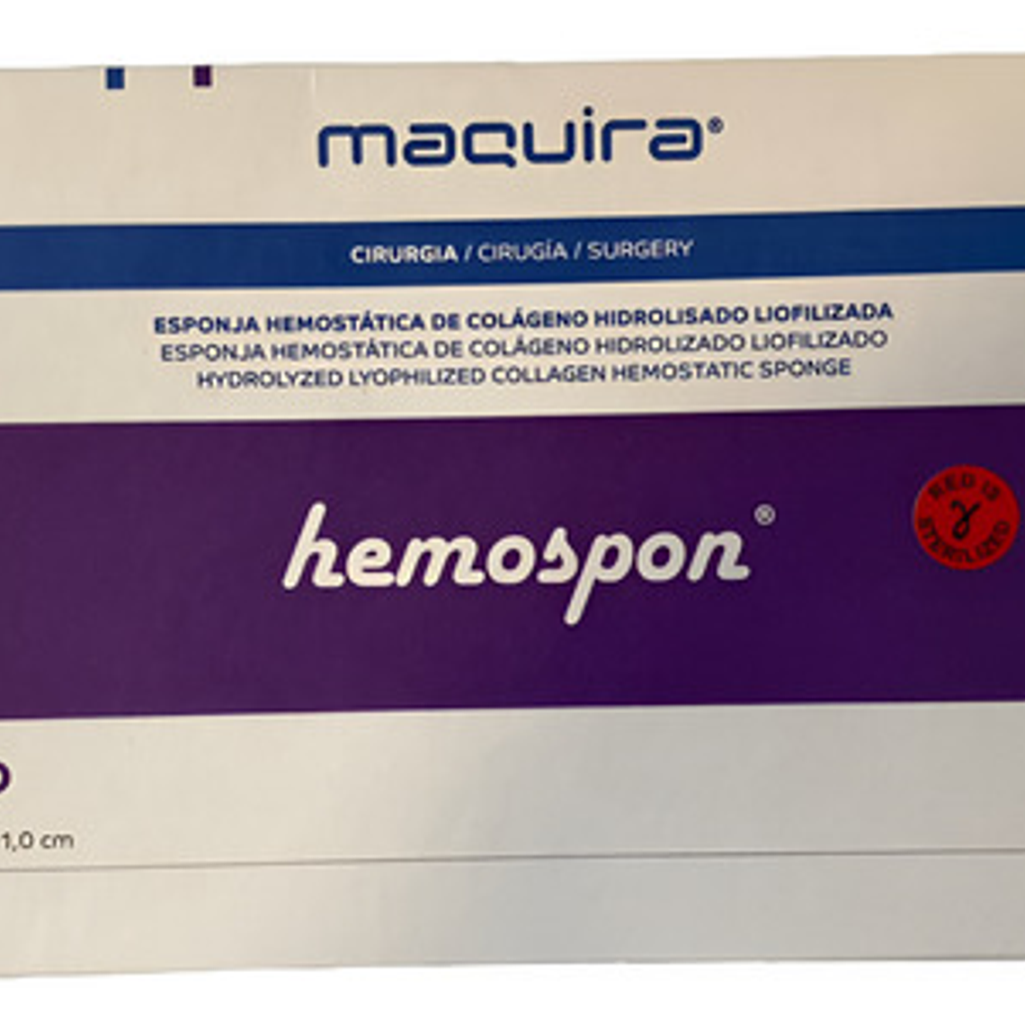 Gelitas Hemospon Dental Maquira 10 Unidades Calidad Express 2