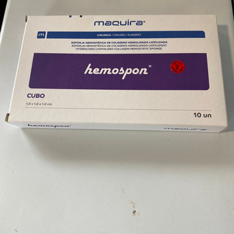 Gelitas Hemospon Dental Maquira 10 Unidades Calidad Express 5