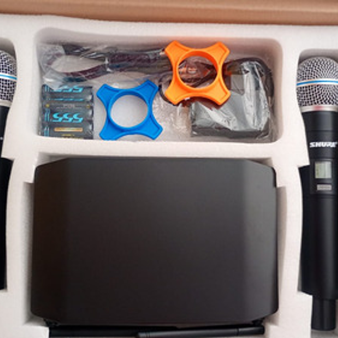 Kit Micrófonos Inalámbricos Profesional Automático Cardioide 6