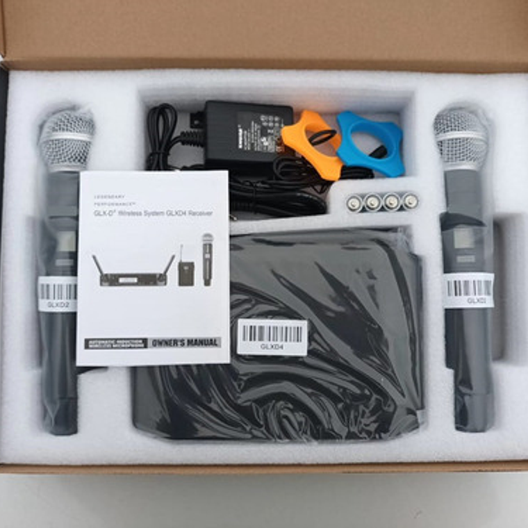 Kit Micrófonos Inalámbricos Profesional Automático Cardioide 8