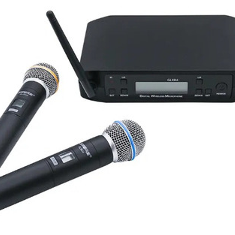 Kit Micrófonos Inalámbricos Profesional Automático Cardioide 9
