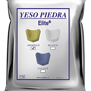 Yeso Piedra Amarillo Élite Velmix 1kg Despacho Express