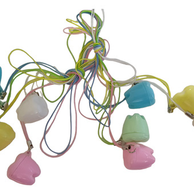 Muelitas Colgantes Para Guardar Dientes De Leche Pack 10 Un 1