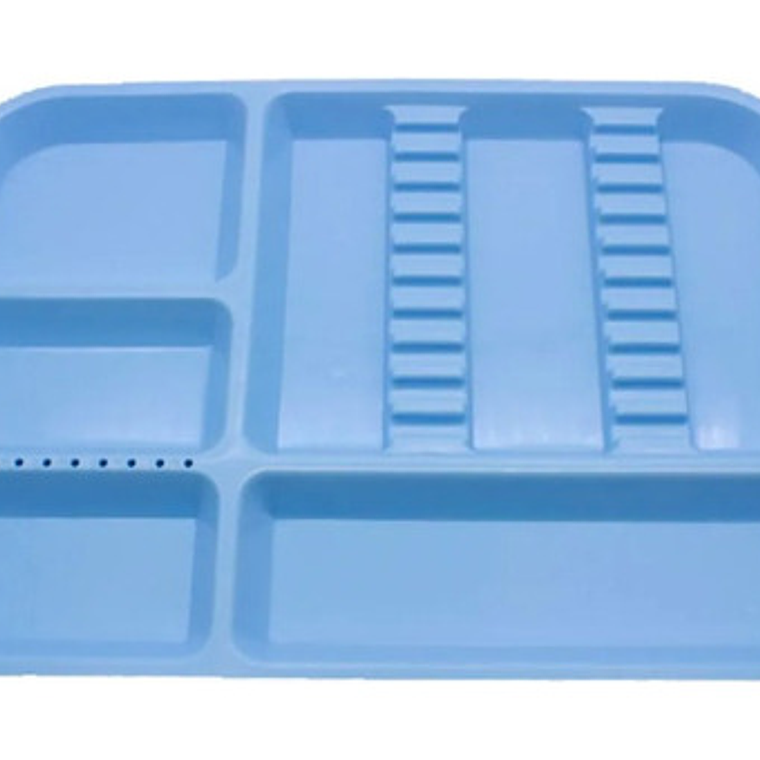Bandeja Plástica Dental Secciones Calidad Colores 1 Unidad 2
