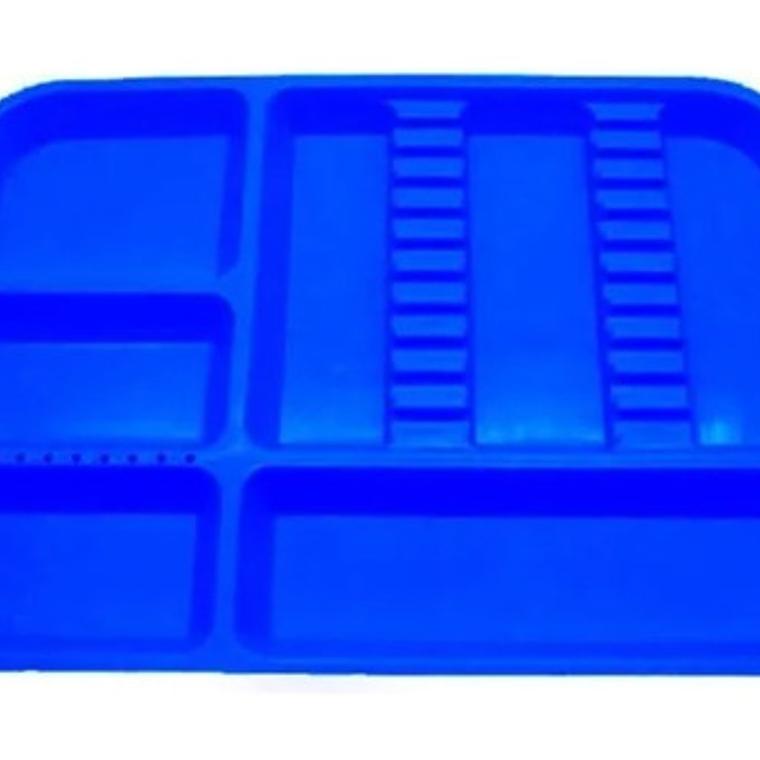 Bandeja Plástica Dental Secciones Calidad Colores 1 Unidad 18