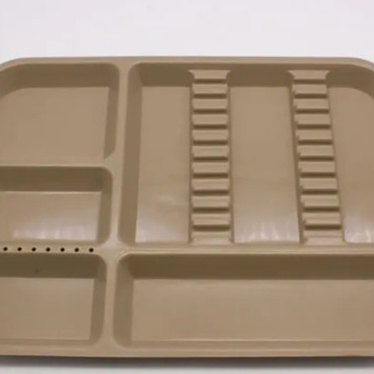 Bandeja Plástica Dental Secciones Calidad Colores 1 Unidad 23