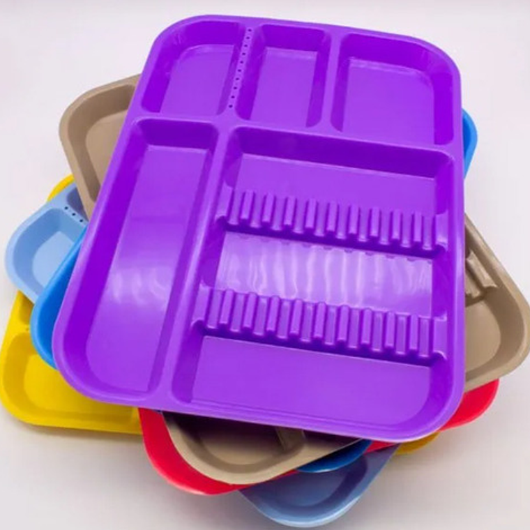 Bandeja Plástica Dental Secciones Calidad Colores 1 Unidad 34