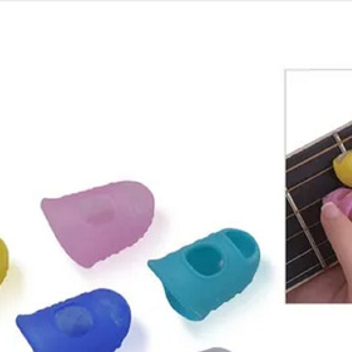 Protectores De Dedos Para Tocar Guitarra 4 En Uno Santiago 2