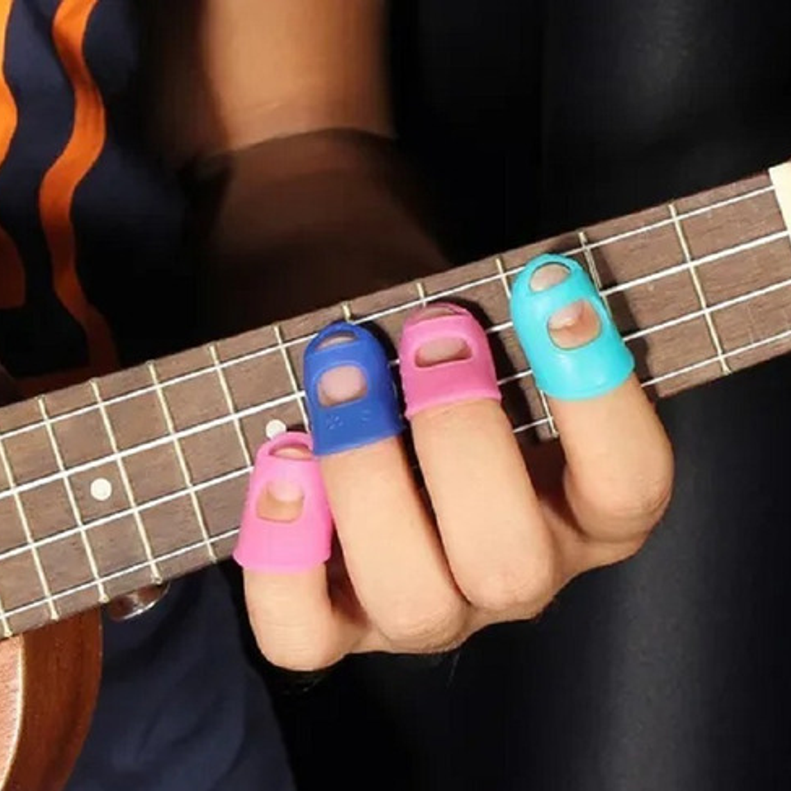 Protectores De Dedos Para Tocar Guitarra 4 En Uno Santiago 4