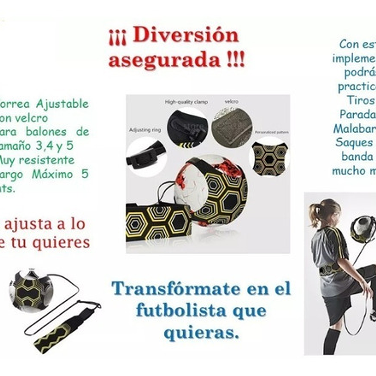 Cinturón Entrenamiento Futbol Deporte Juego Niños X 2 Pack 10