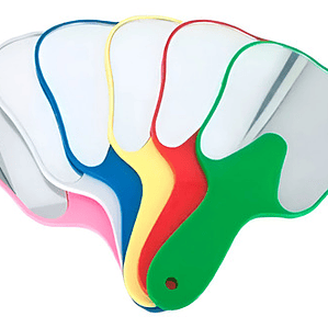 Espejo De Mano Forma Muela Pacientes 