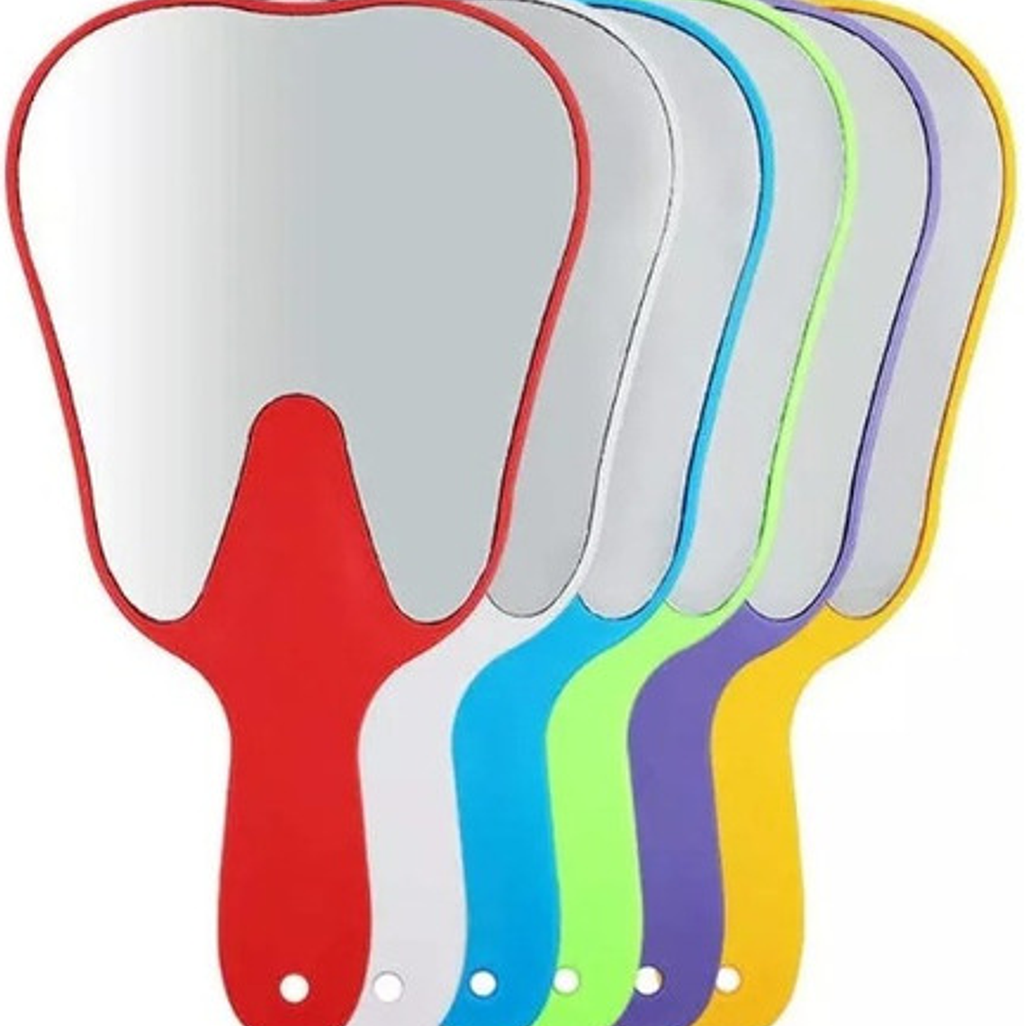 Espejo De Mano Forma Muela Pacientes  6