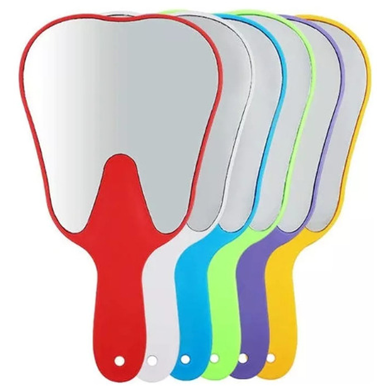 Espejo De Mano Forma Muela Pacientes  14