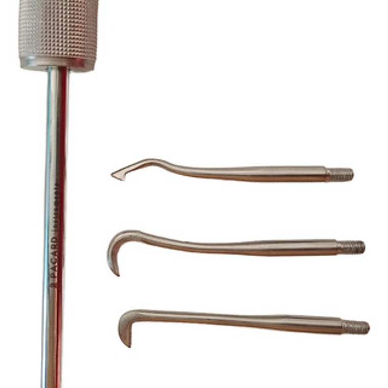 Saca Puentes Coronas Dentales Acero Calidad Premium Pacard 1