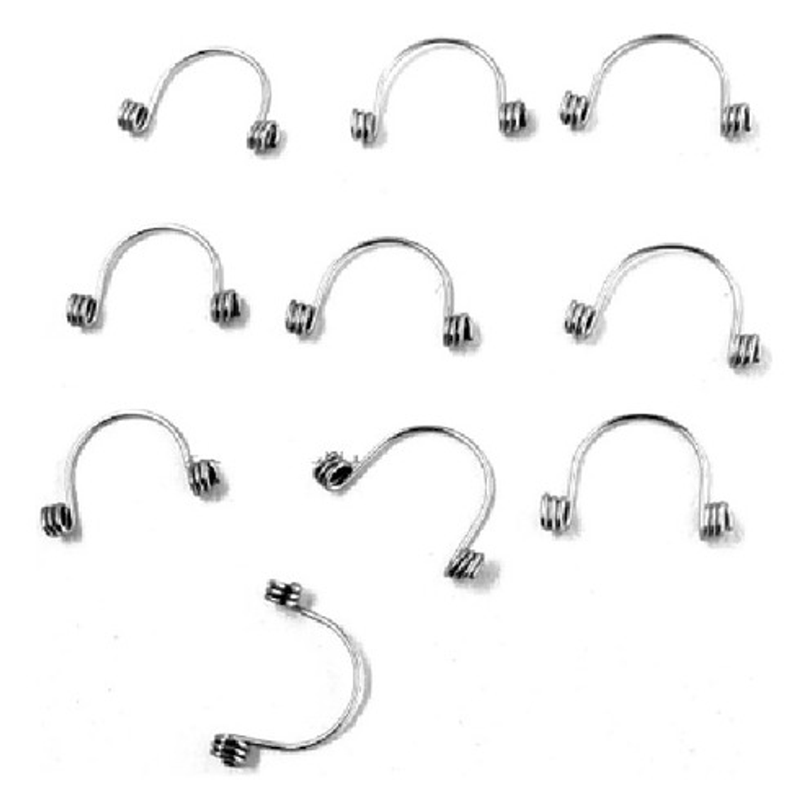 Resorte De Torsión Ortodoncia Pack 10 Unidades Medidas Stgo. 9