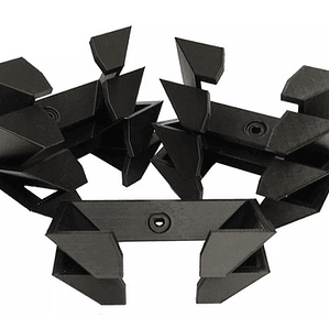 Soporte De Pared Pala Pádel Ergonómico Set 6 Unidades