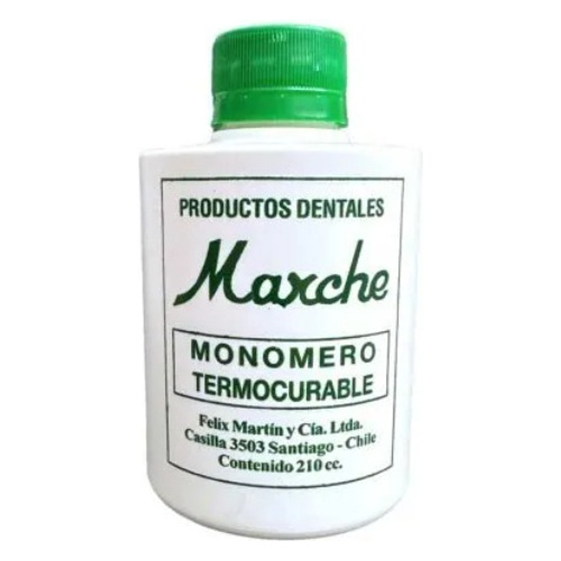 Monómero Termocurado Dental 210cc Santiago 1