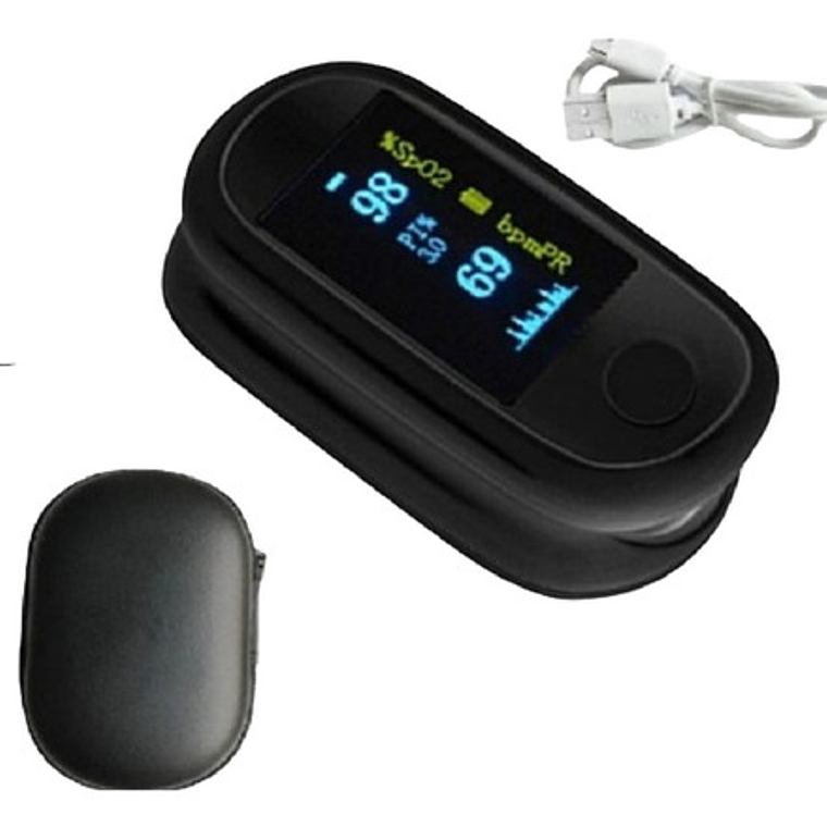 Oximetro De Pulso Usb Saturómetro Recargable El Mejor Stgo 1