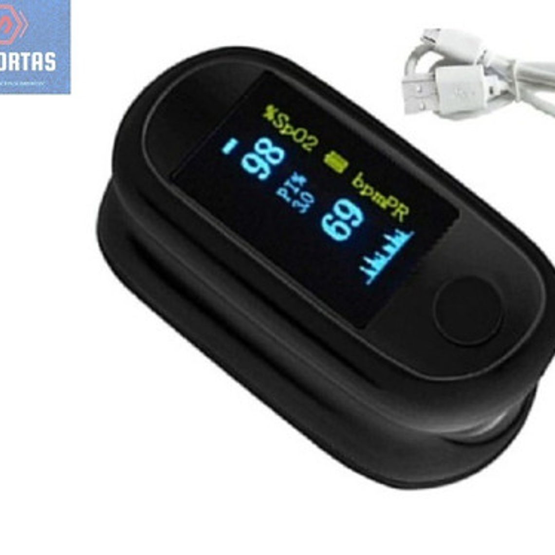 Oximetro De Pulso Usb Saturómetro Recargable El Mejor Stgo 2