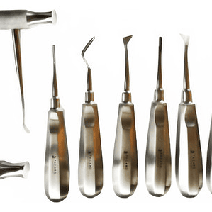 Set Elevadores Dentales Premium Marca Pacard Con Winter En T