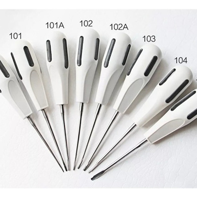 Set Elevadores Dentales X 8 Unidades Mango Ergonómico 3