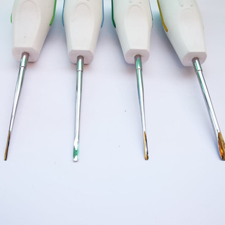 Set Elevadores Dentales X 8 Unidades Mango Ergonómico 6