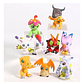 Figura Digimon - Set 9 Digimon Despacho Express - Miniatura 2