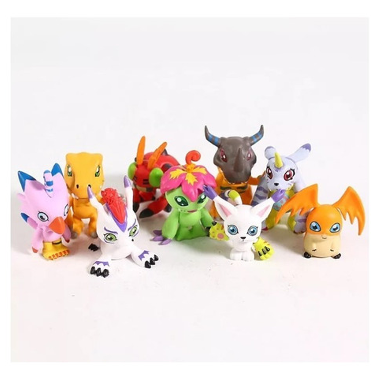 Figura Digimon - Set 9 Digimon Despacho Express 3
