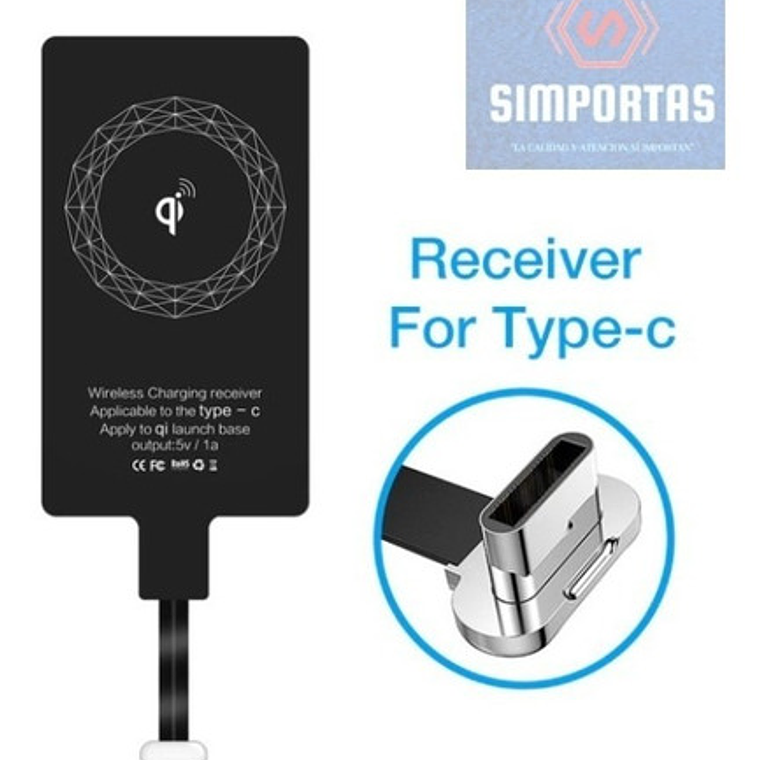 Receptor De Carga Magnetica Lámina Qi Para Smartphone Stgo. 3