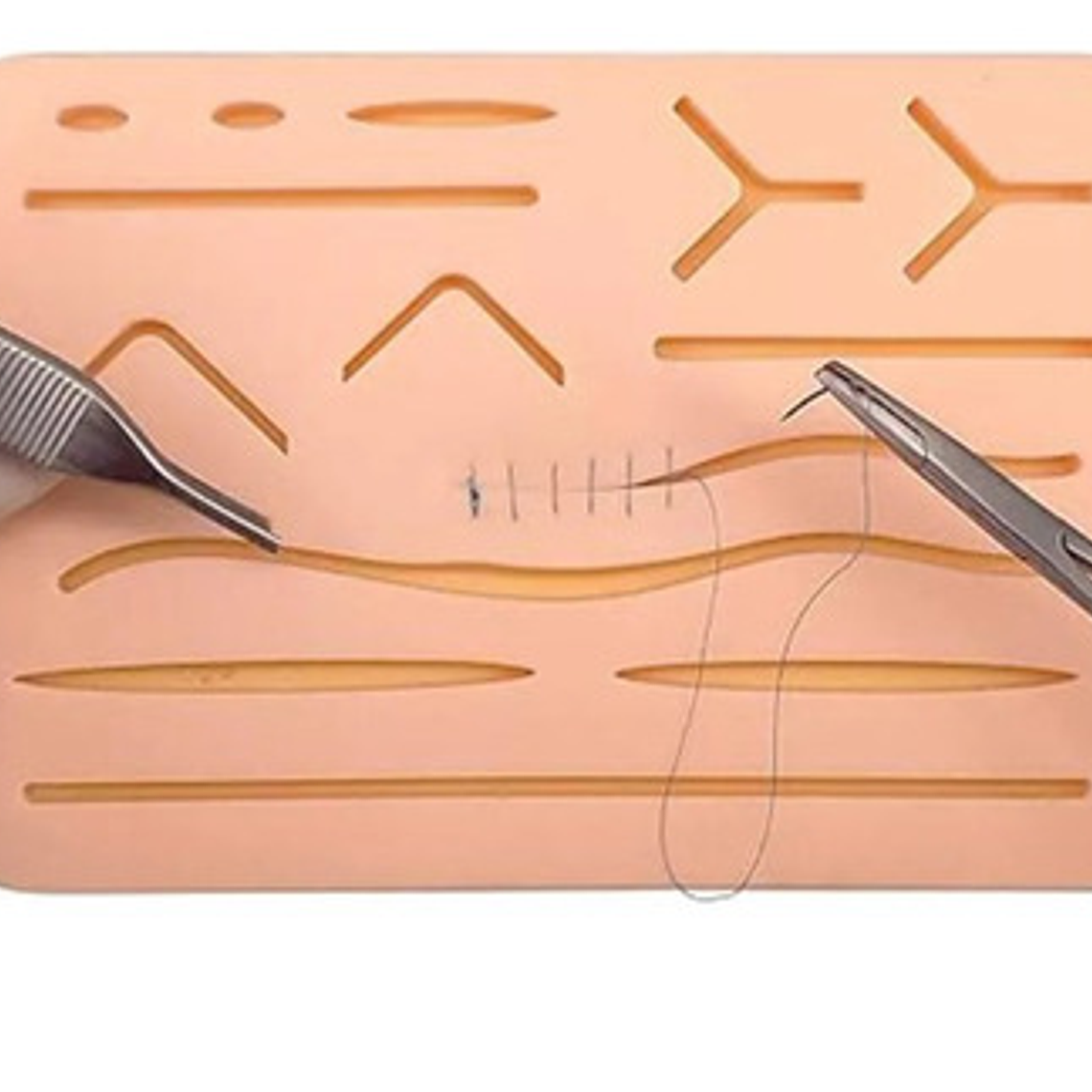 Almohadilla Práctica De Sutura Medicina Dental Lámina Full 3