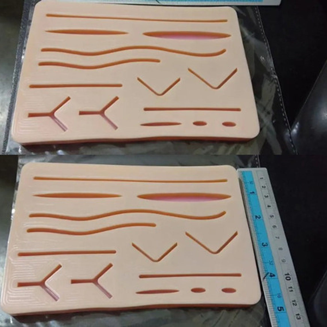 Almohadilla Práctica De Sutura Medicina Dental Lámina Full 9