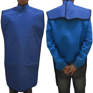 Delantal Protector Plomado Único Completo C/ Collar Tiroideo