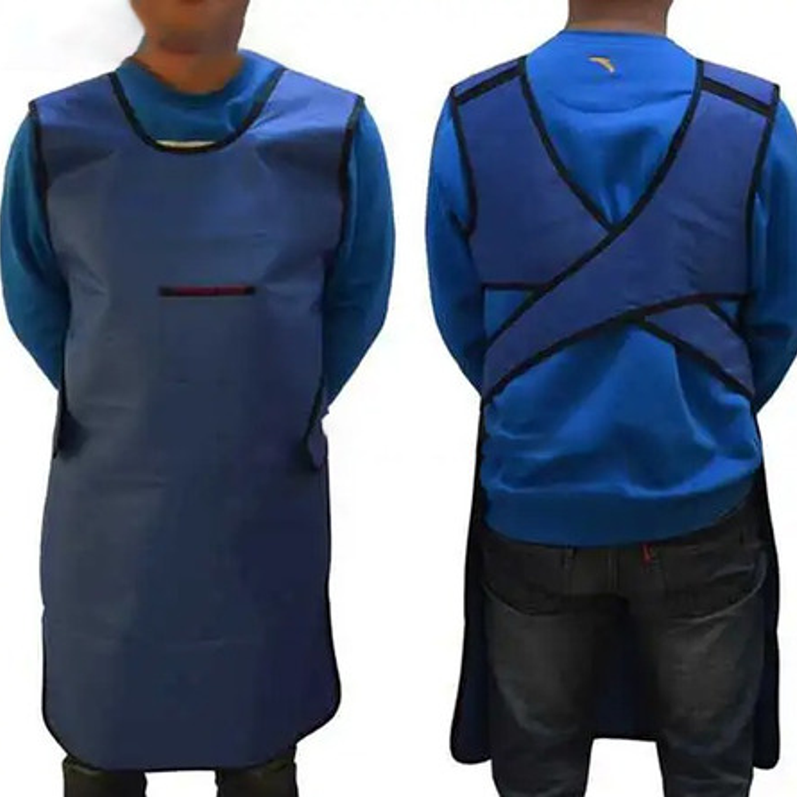 Delantal Protector Plomado Único Completo C/ Collar Tiroideo 9