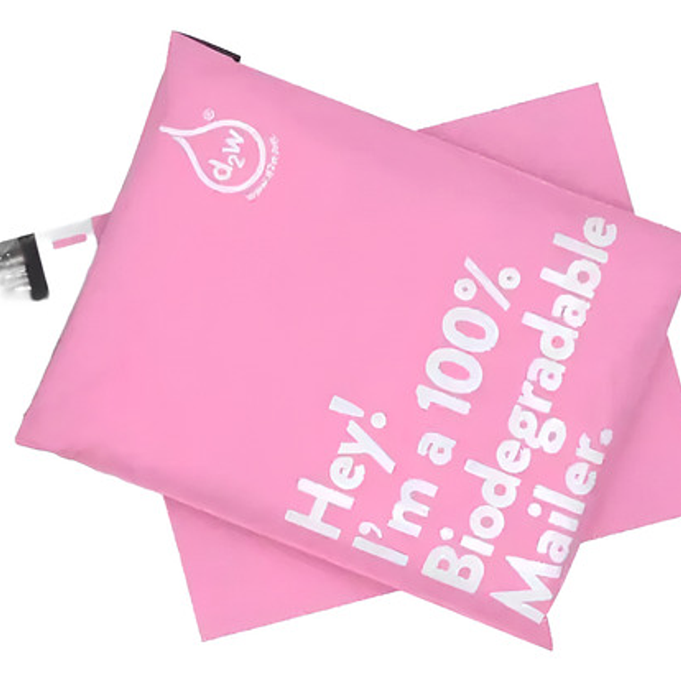 50 Bolsas Courier 33x26cm Compostable Despacho Express 4