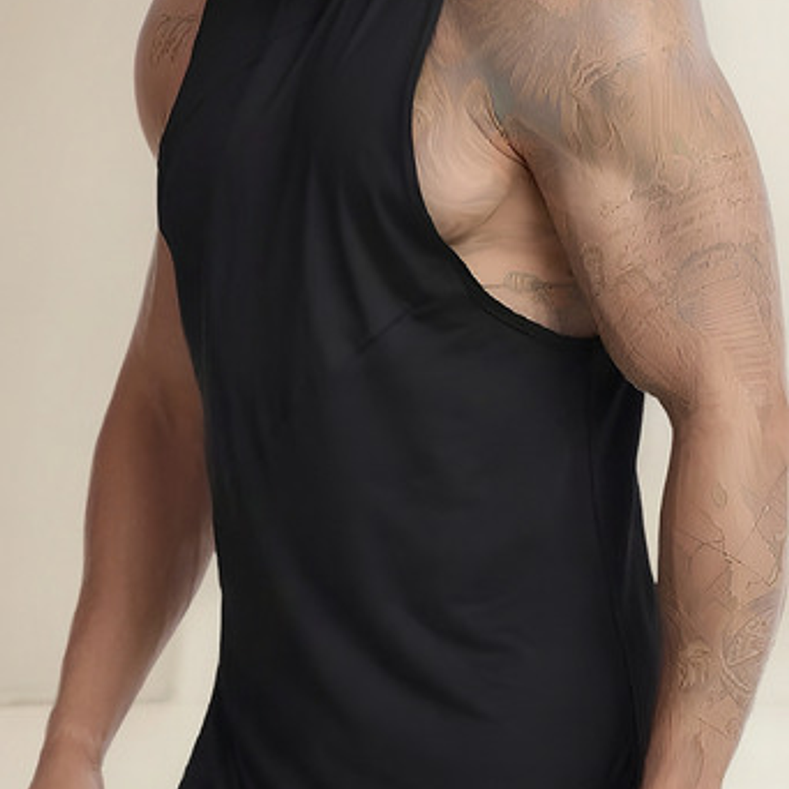 Polera Musculosa Sudadera Hombre Gimnasio Spandex Calidad 1