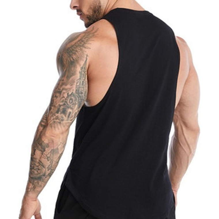 Polera Musculosa Sudadera Hombre Gimnasio Spandex Calidad 4