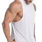 Polera Musculosa Sudadera Hombre Gimnasio Spandex Calidad - Miniatura 7