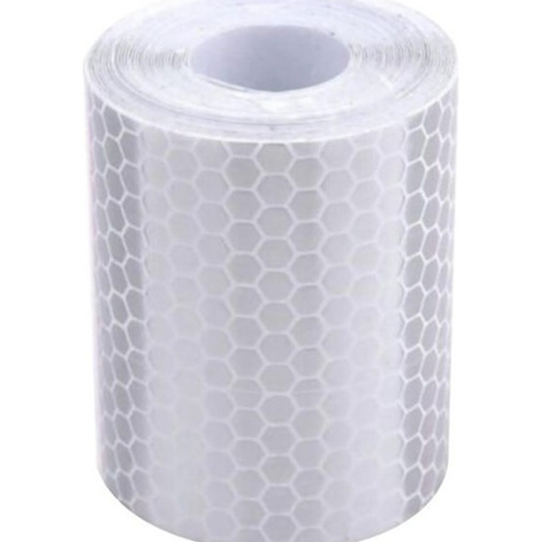 Pack 3 Rollos Tiras Reflectantes Seguridad Calidad 5x100cm 2