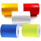Pack 3 Rollos Tiras Reflectantes Seguridad Calidad 5x100cm - Miniatura 3