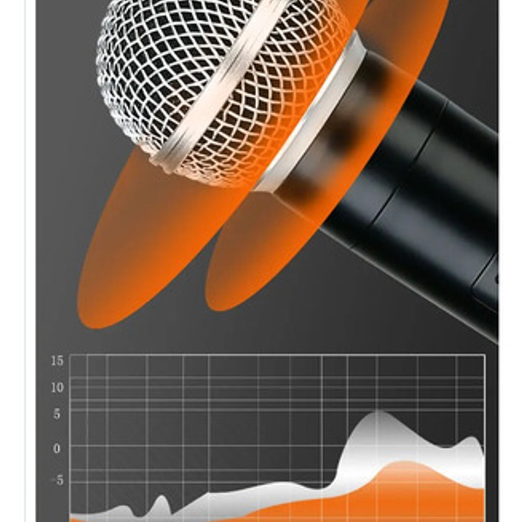 Kit 4 Micrófonos Inalámbricos Cardioide Calidad Frecuencias 4
