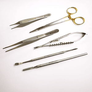Set Quirúrgico Periodontal Completo 6 Piezas Dental Original