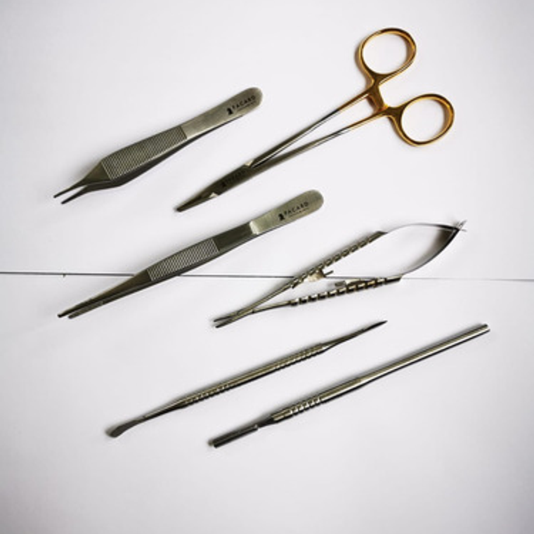 Set Quirúrgico Periodontal Completo 6 Piezas Dental Original 2