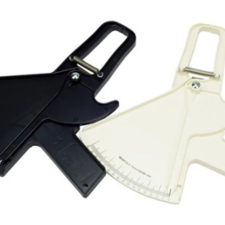 Caliper Slim Guide Adipometro Medidor Grasa Pliegues Cutáneo 3