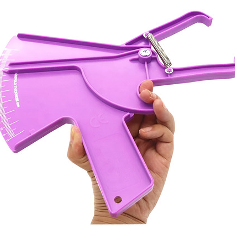 Caliper Slim Guide Adipometro Medidor Grasa Pliegues Cutáneo 7