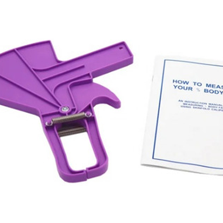 Caliper Slim Guide Adipometro Medidor Grasa Pliegues Cutáneo 8